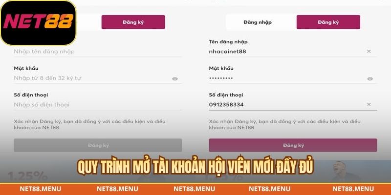 Đăng Ký NET88 – Hướng Dẫn Tạo Và Bảo Mật Tài Khoản Chi Tiết Điều kiện cần kiểm tra trước khi đăng ký NET88