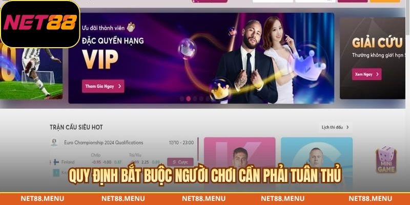 Đăng Ký NET88 – Hướng Dẫn Tạo Và Bảo Mật Tài Khoản Chi Tiết Điều khoản cần đọc khi đăng ký NET88